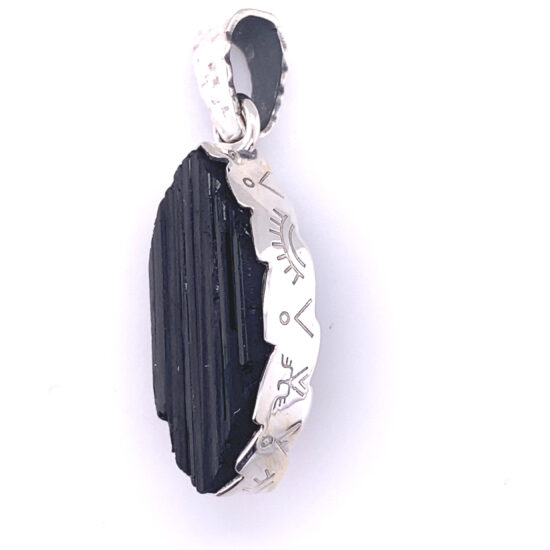 Black Tourmaline Sun Tribe Pendant grow your business with wholesale jewelry