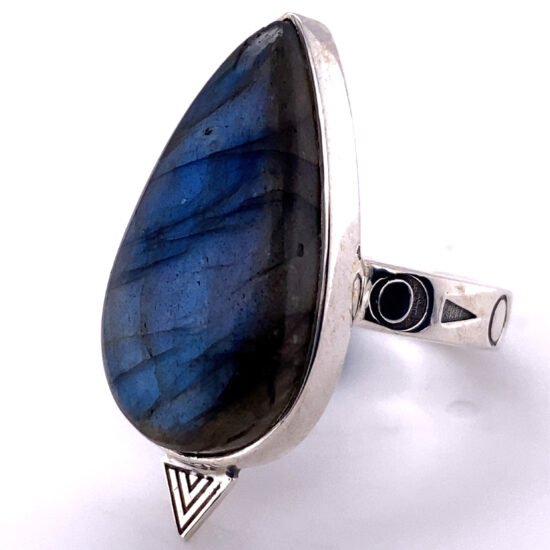 Labradorite Moon Girl Raindrop Ring fine jewelry wholesale suppliers