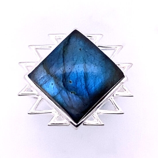 Labradorite Sacred Geo Ring wholesale-only family business