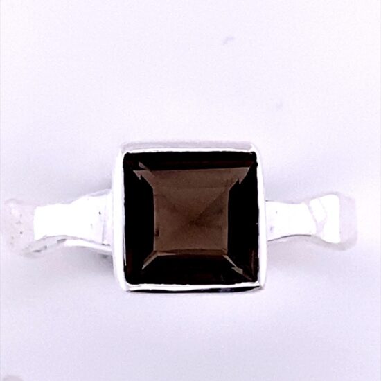 Smoky Quartz Shield Unisex Ring best jewelry suppliers new age